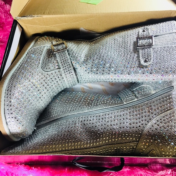 Crystal Rhinestone boots - Picture 6 of 7